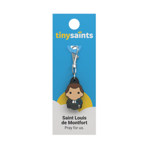 Saint Louis de Montfort Tiny Saints Charm