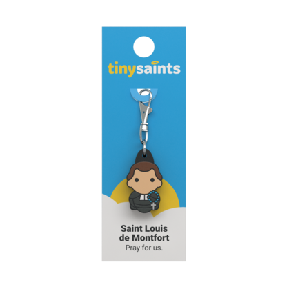 Saint Louis de Montfort Tiny Saints Charm