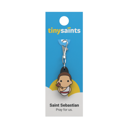 Saint Sebastian Tiny Saints Charm