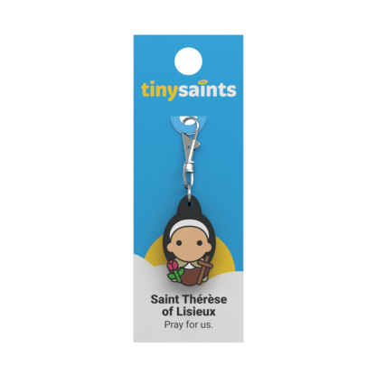 Saint Therese of Lisieux Tiny Saints Charm