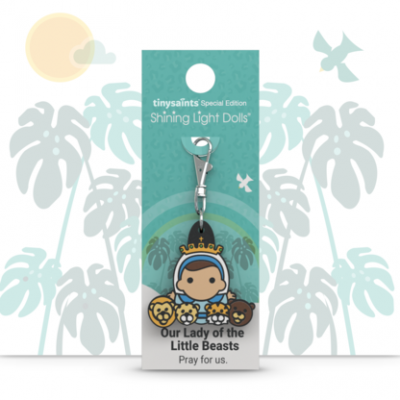 OUR LADY OF THE LITTLE BEASTS TINY SAINTS CHARM - LIMITED EDITION