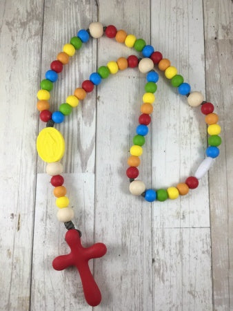 CLASSIC RAINBOW SOFT ROSARY BY CHEWS LIFE