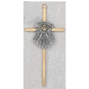 6" CONFIRMATION CROSS - 77-03 - Catholic Book & Gift Store