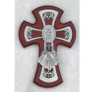 6" GIFTS OF THE SPIRIT CROSS - 77-23
