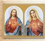 Sacred Hearts Plaque