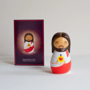 Sacred Heart Jesus Shining Light Doll