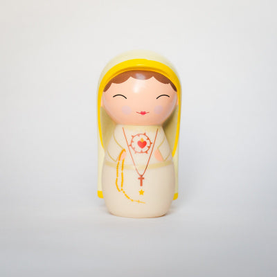 OUR LADY OF FATIMA SHINING LIGHT DOLL