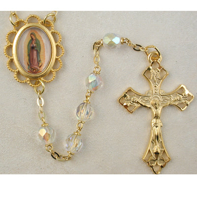 GP 7MM O.L GUADALUPE ROSARY - 856HF - Catholic Book & Gift Store