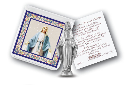 OUR LADY OF GRACE WITH PRAYERCARD - 891-202 - Catholic Book & Gift Store 