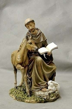 St. Francis seated with Horse