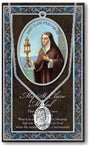 ST CLARE PRAYER CARD WITH MEDAL AND CHAIN - 950-426 - Catholic Book & Gift Store 