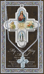 MY FOURWAY MEDAL W/ CARD - 950-810 - Catholic Book & Gift Store 