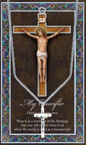 MY CRUCIFIX MEDAL/CARDED - 950-811 - Catholic Book & Gift Store