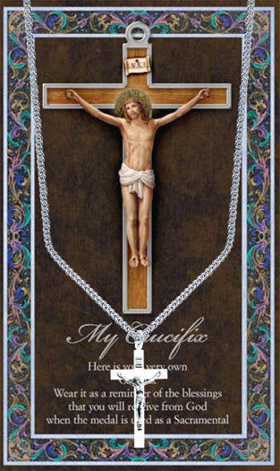 MY CRUCIFIX MEDAL/CARDED - 950-811 - Catholic Book & Gift Store 