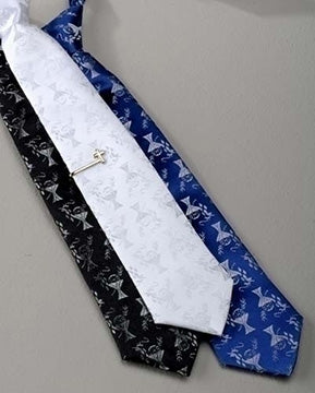 BOY WHITE TIE W/TIE BAR - 95250 - Catholic Book & Gift Store 