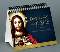 DAY BY DAY WITH JESUS DESK CALENDAR - 9781593251338 - Catholic Book & Gift Store 