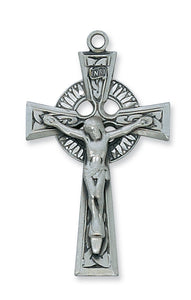 ANTIQUE SILVER CELTIC CRUCIFIX - AN5A - Catholic Book & Gift Store 
