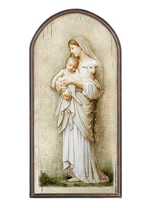 15" L'INNOCENCE ARCHED PLAQUE - B2319 - Catholic Book & Gift Store 