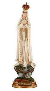 12" OUR LADY OF FATIMA STATUE - B2330 - Catholic Book & Gift Store 