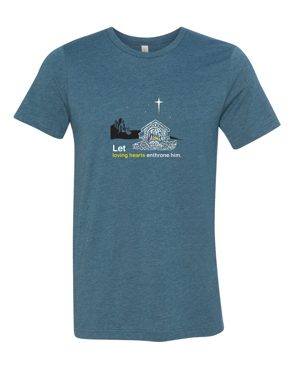Holy Night - Christ's Nativity T-Shirt - Large