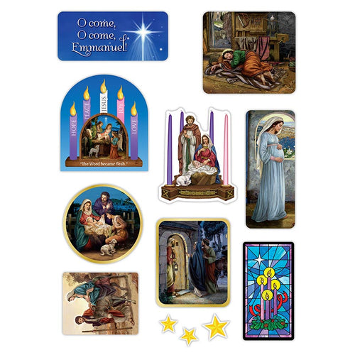 Advent Catholic Stickers