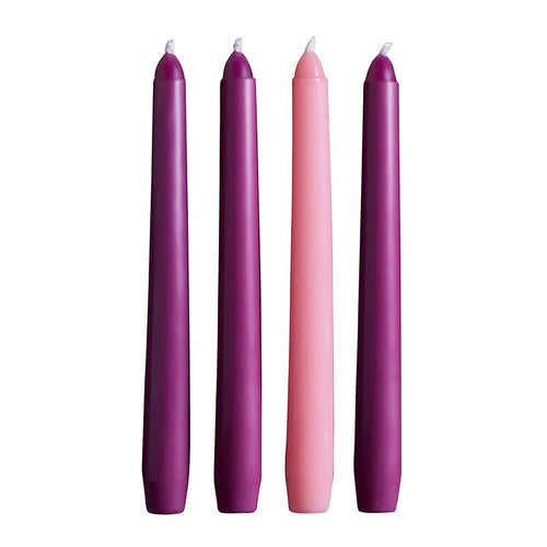 Set of 4 Advent Taper Candles - 6