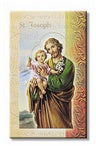 BIOGRAPHY ST JOSEPH PRAYERCARD - F5-630 - Catholic Book & Gift Store 