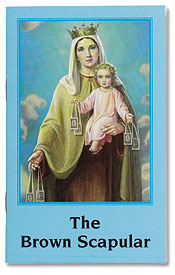 BROWN SCAPULAR BOOK - GS112 - Catholic Book & Gift Store 