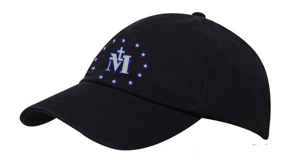 MIRACULOUS MEDAL HAT/NAVY - HATMMN - Catholic Book & Gift Store 