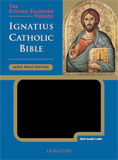 RSV/IGNATIUS CATH BIBLE/LARGE PRINT - IBLT_BKL-P - Catholic Book & Gift Store 