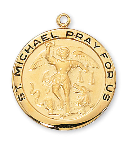 GOLD/STERLING ST MICHAEL/24