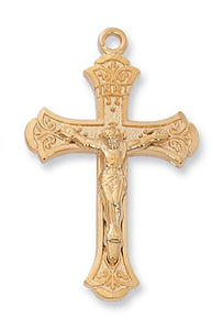 GOLDFILLED STERLING CFX 18" CH - J5002S - Catholic Book & Gift Store 