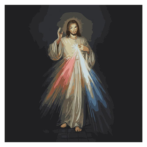 Paint By Numbers - Divine Mercy