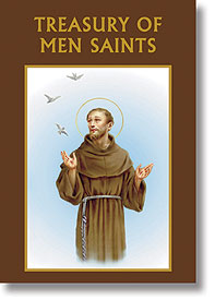 TREASURE OF MEN SAINTS - KC040 - Catholic Book & Gift Store