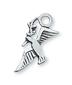 STERLING SILVER HOLY SPIRIT PENDANT - L381 - Catholic Book & Gift Store 