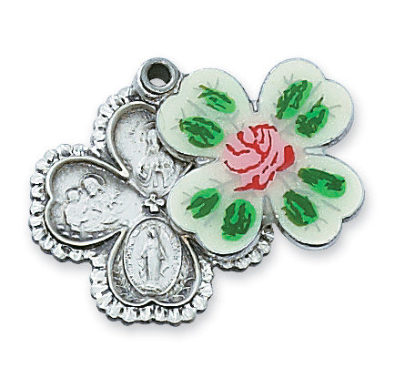 STERLING SILVER 4-WAY/CLOISONNE - L4LC - Catholic Book & Gift Store 