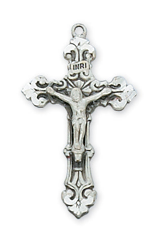 STERLING SILVER CRUCIFIX - L5020 - Catholic Book & Gift Store
