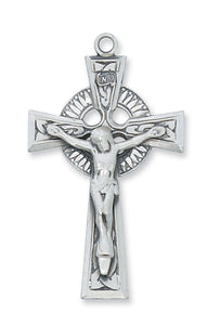 STERLING SILVER CELTIC CRUCIFIX - L5A - Catholic Book & Gift Store 