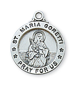 STERLING ST MARIA GOR/18" CHAIN - L700MG - Catholic Book & Gift Store 