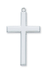 STERLING SILVER CROSS PENDANT - L7025 - Catholic Book & Gift Store 