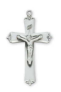 STERLING SILVER CRUCIFIX/SMALL - L9027 - Catholic Book & Gift Store