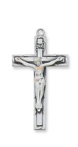 STERLING SILVER CRUCIFIX - L9039 - Catholic Book & Gift Store