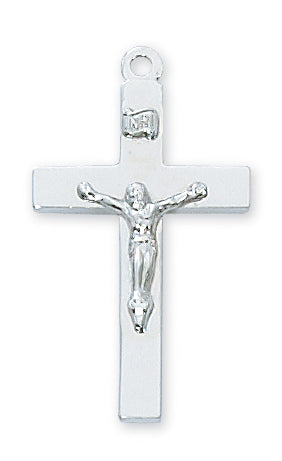 STERLING SILVER CRUCIFIX - L9116 - Catholic Book & Gift Store