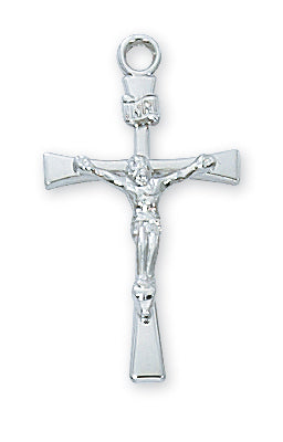 STERLING SILVER CRUCIFIX - L9119 - Catholic Book & Gift Store