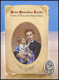 HEALING SAINTS/ST STANISLAUS/BROKEN BONES - MC016 - Catholic Book & Gift Store 