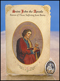 HEALING SAINTS/ST JOHN/BURNS - MC017 - Catholic Book & Gift Store