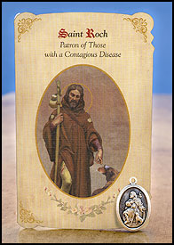 HEALING SAINT/ST ROCH/CONTAGIOUS DISEASES - MC020 - Catholic Book & Gift Store