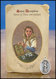 HEALING SAINT/DYMPHNA/EPILEPSY - MC026 - Catholic Book & Gift Store