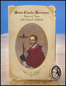 HEALING SAINT/CHARLES BORROMEO/STOMACH AILMENTS - MC033 - Catholic Book & Gift Store