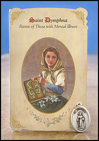 HEALING SAINT/DYMPHNA/MENTAL ILLNESS - MC036 - Catholic Book & Gift Store 